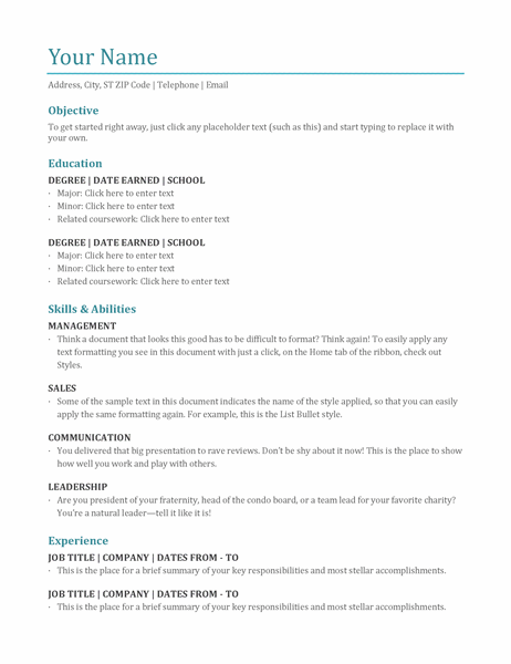 This is an image of a resume. In addition to offering career coaching services, we also offer resume review/revamp services.